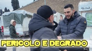 Pericolo e Degrado alla stazione Tiburtina tra accampamenti alcol e rifiuti VIDEO