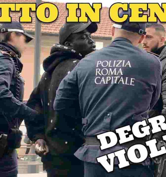 Ghetto Pericoloso senza regole nel centro di Roma VIDEO