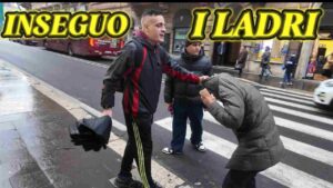 Inseguiamo una Gang di Borseggiatori che colpisce i Turisti VIDEO