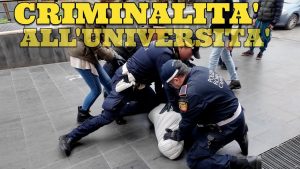Violenza e Criminalità dentro l’Università dietro la stazione Termini VIDEO
