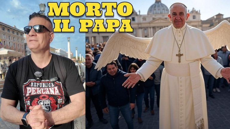 È MORTO PAPA FRANCESCO: Folla a San Pietro, tensione e sicurezza altissima VIDEO