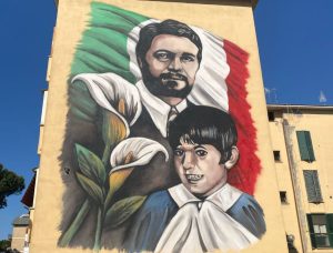A Roma tutto pronto per il murales in memoria dei fratelli Mattei