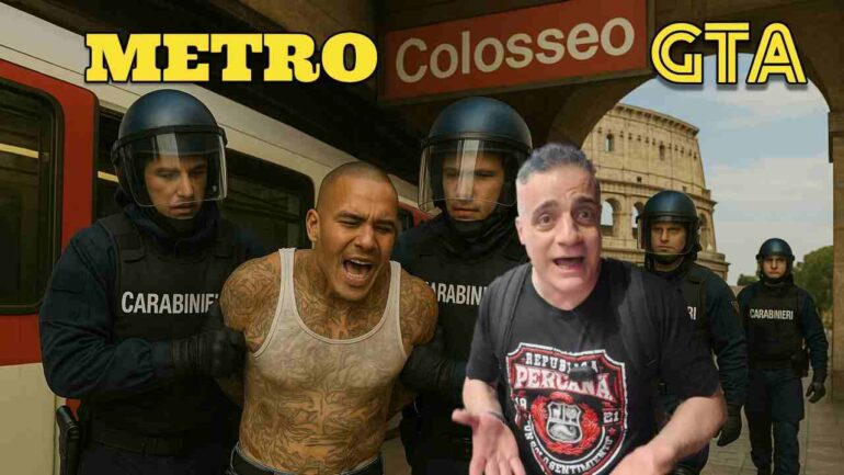 La Metro di Roma come GTA 6 giornata tra ladri e violenti VIDEO