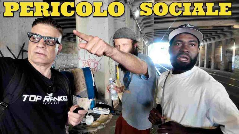 L’Inferno Dimenticato di Roma  Denuncia e persone pericolose VIDEO