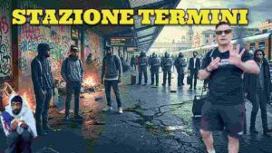 Ritorno al DIsagio e al Pericolo un giro dalla Stazione Termini a Piazza Vittorio VIDEO