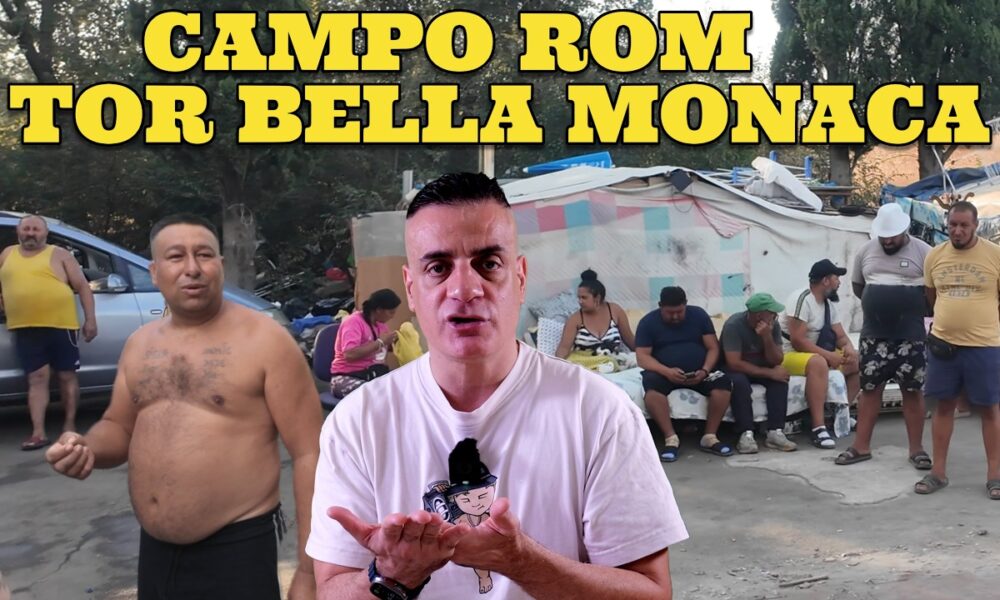 Dentro il campo rom abusivo di Tor Bella Monaca: una bomba ecologica a cielo aperto VIDEO