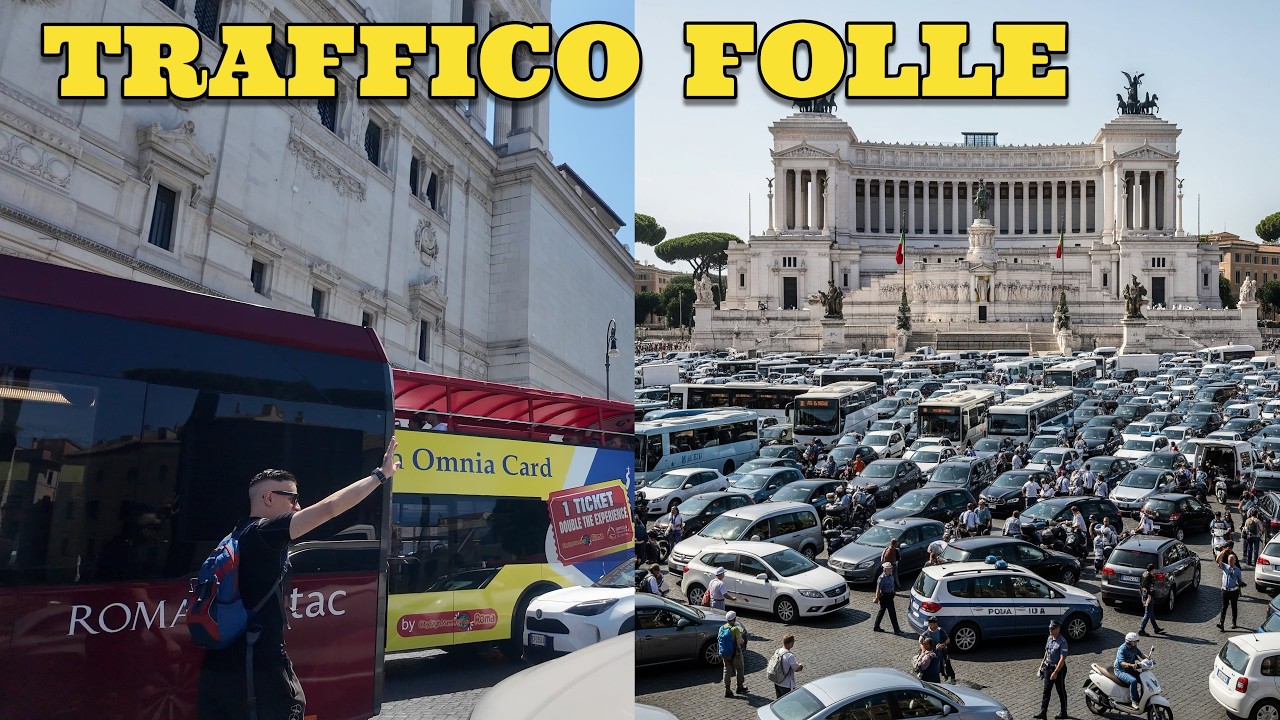 Roma Collassa: Il Traffico Infernale Che Nessuno Ti Racconta VIDEO Roma Collassa: Il Traffico Infernale Che Nessuno Ti Racconta VIDEO