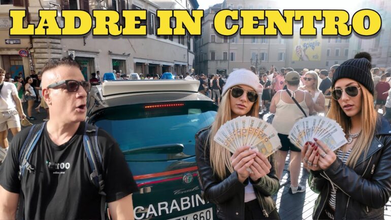 Allarme Criminalità nel Cuore della Città Milioni di Euro Rubati Organizzazioni Criminali di Roma VIDEO