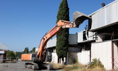 Iniziata la demolizione della vecchia Fiera di Roma. Fra 3 anni nuovi edifici