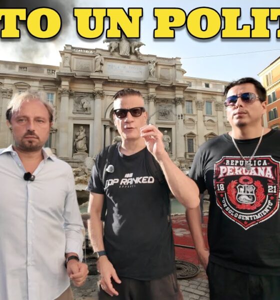 Porto un Politico a Fontana di Trevi  tra Caos e Criminalità un potenziale inespresso VIDEO