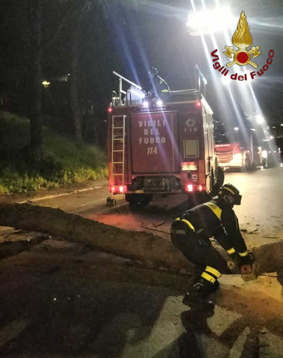 Temporale a Roma. 100 interventi da parte dei vigili del fuoco Temporale a Roma. 100 interventi da parte dei vigili del fuoco