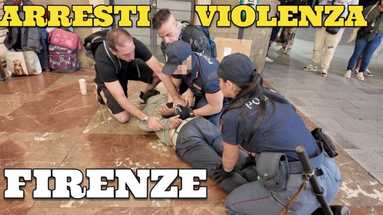 Arresti e Violenza a Firenze VIDEO