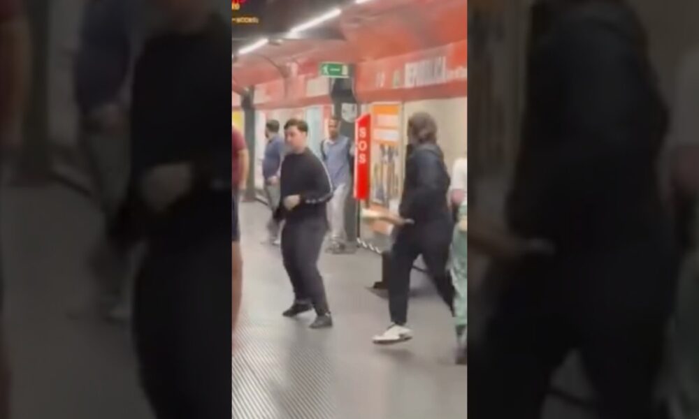 Guerriglia e Terrore in metro dopo un furto VIDEO