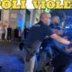 Napoli, Ladro Minaccia e intimidisce dopo un furto sventato : interviene la Polizia VIDEO