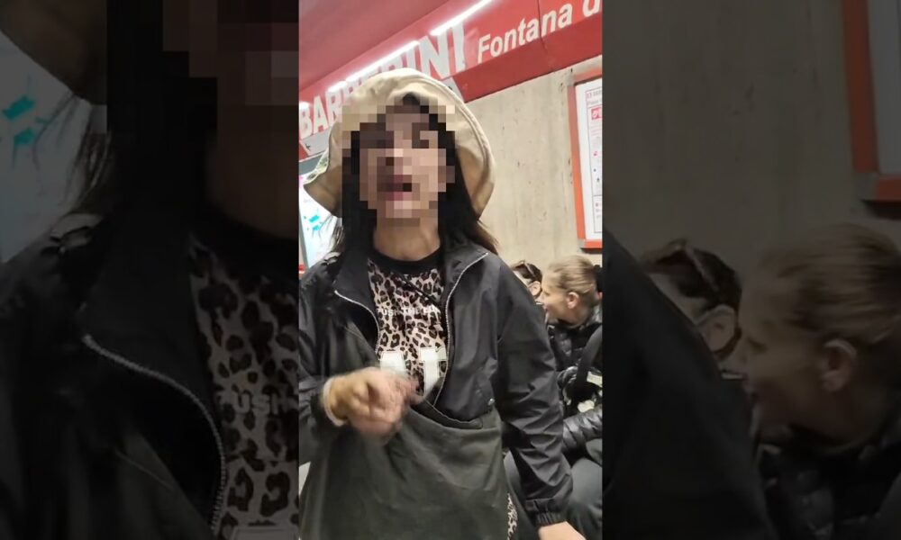 Borseggiatrici minacciano di denunciare chi le filma VIDEO