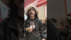 Borseggiatrici minacciano di denunciare chi le filma VIDEO