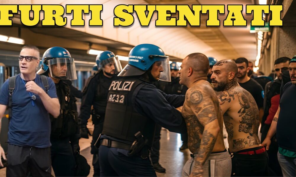 Caccia ai borseggiatori in metro tensione, lacrime e recupero del portafogli VIDEO