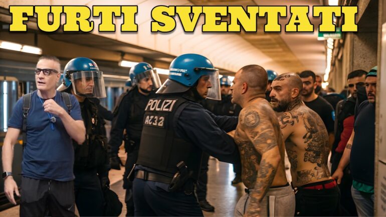 Caccia ai borseggiatori in metro tensione, lacrime e recupero del portafogli VIDEO