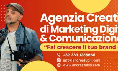 27 anni di esperienza e un progetto per le PMI del Lazio: ecco l’agenzia di marketing di Andrea Tubili