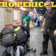 Uomo pericoloso crea il panico sotto la Metro VIDEO