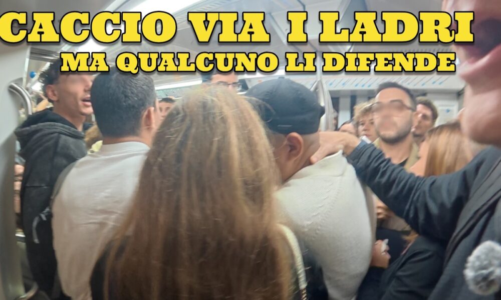 Cacciatori di ladri: la metro si infiamma tra difese e aggressioni