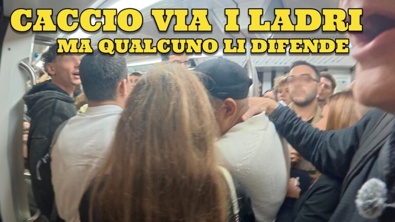 Cacciatori di ladri: la metro si infiamma tra difese e aggressioni