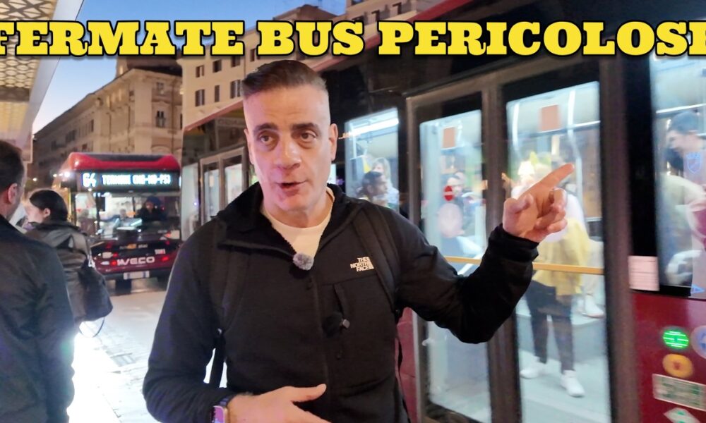 Le fermate degli autobus più rischiose di Roma: un’analisi necessaria