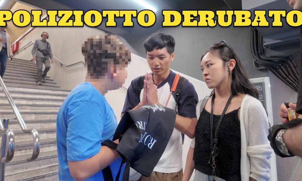 Un poliziotto cinese ferma un ladro in metro a Roma: ecco cosa è successo