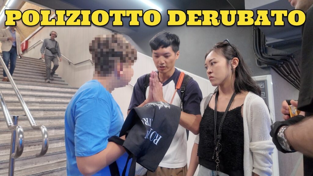 Un poliziotto cinese ferma un ladro in metro a Roma: ecco cosa è successo