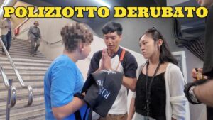 Un poliziotto cinese ferma un ladro in metro a Roma: ecco cosa è successo