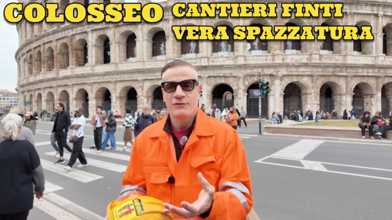 Colosseo: cantieri fantasma e degrado visibile tra le rovine