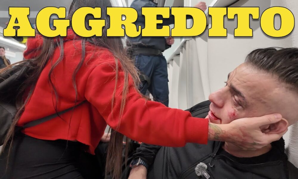 Aggressione da parte di una banda di criminali: il video racconta tutto