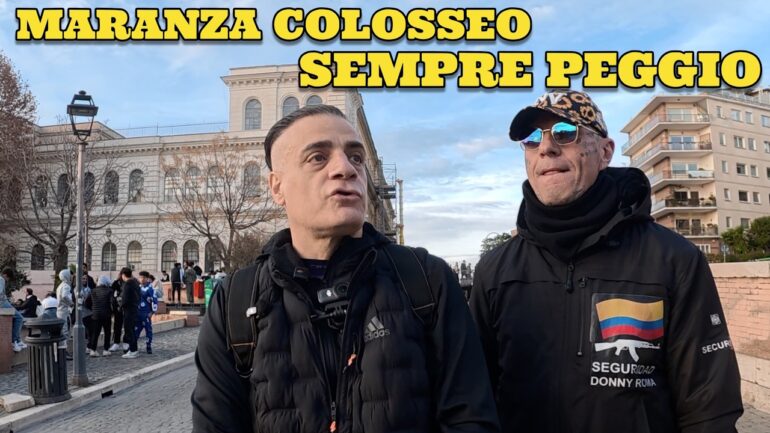 Colosseo: Maranza e il rischio di una situazione senza controllo