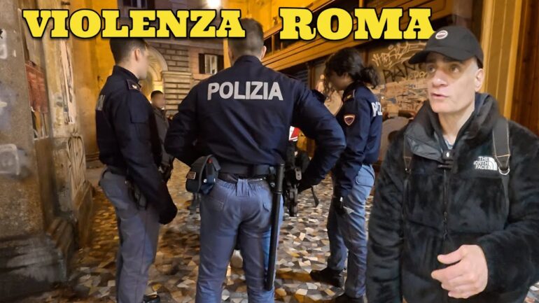 Piazza Vittorio di sera: un’analisi tra violenza e degrado urbano