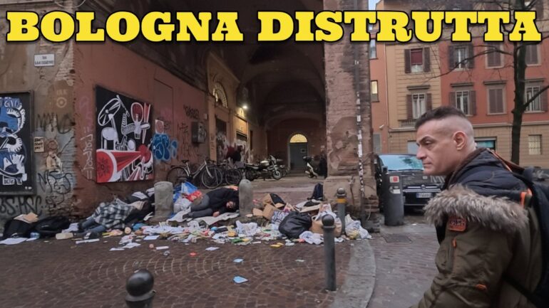 Bologna: degrado nei vicoli bui rischia vite umane