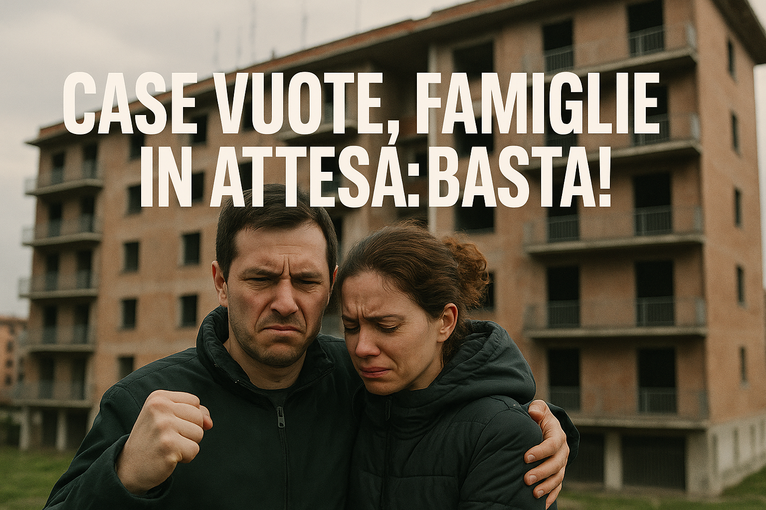 Mille case popolari vuote a Roma: la frustrazione di chi aspetta un alloggio