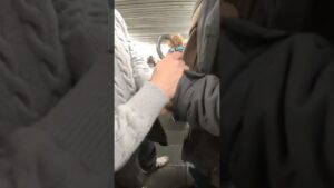 Carabinieri beccano ladro in metro sotto copertura.