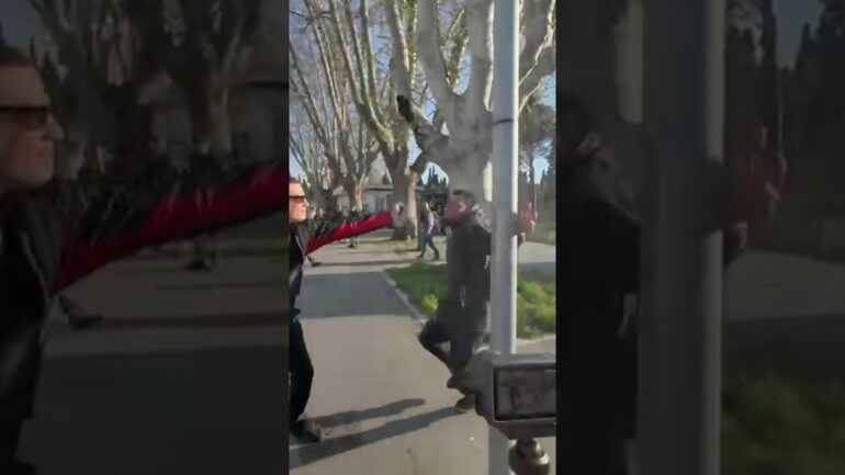 Aggressore evade polizia e tenta aggressione