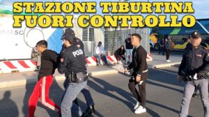 Caos persistente alla Stazione Tiburtina