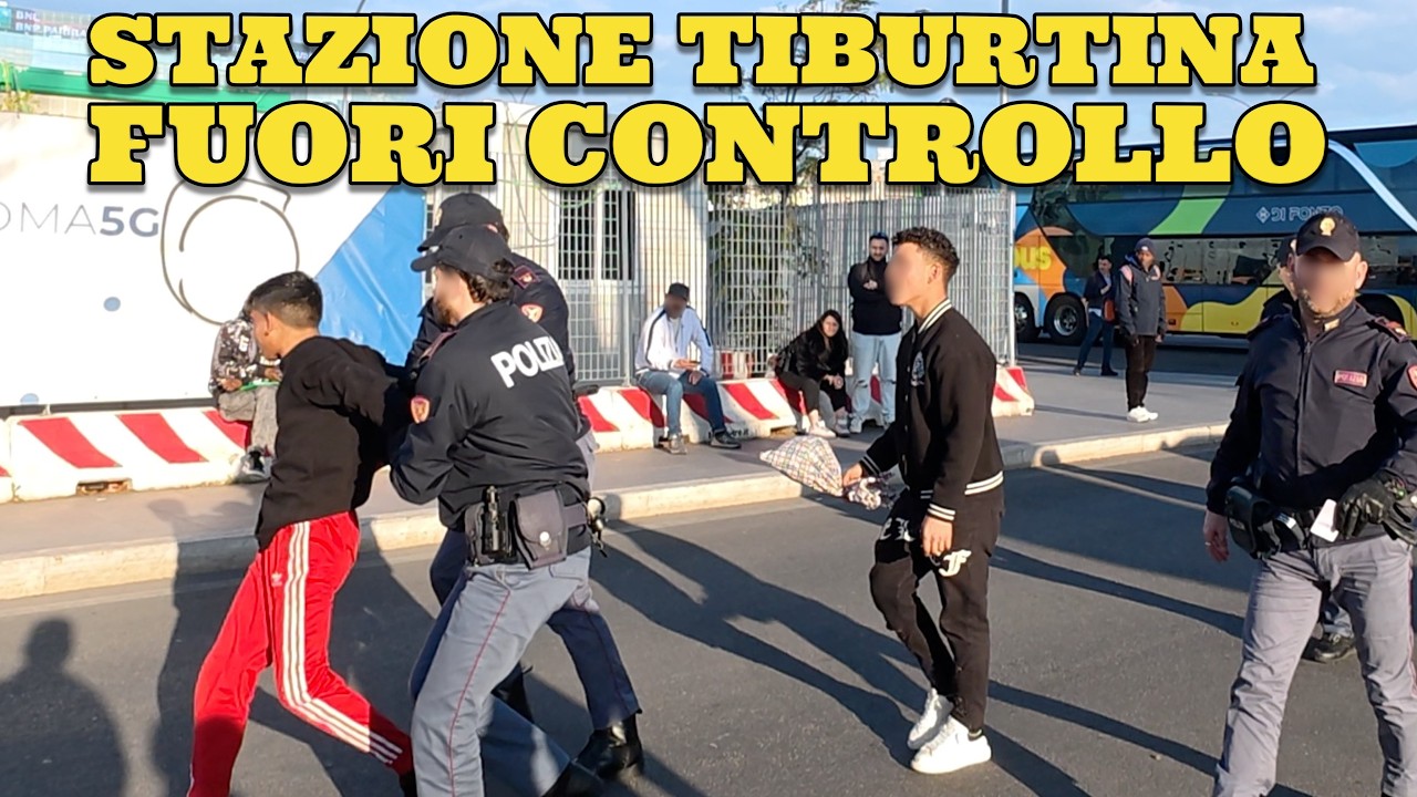 Caos persistente alla Stazione Tiburtina