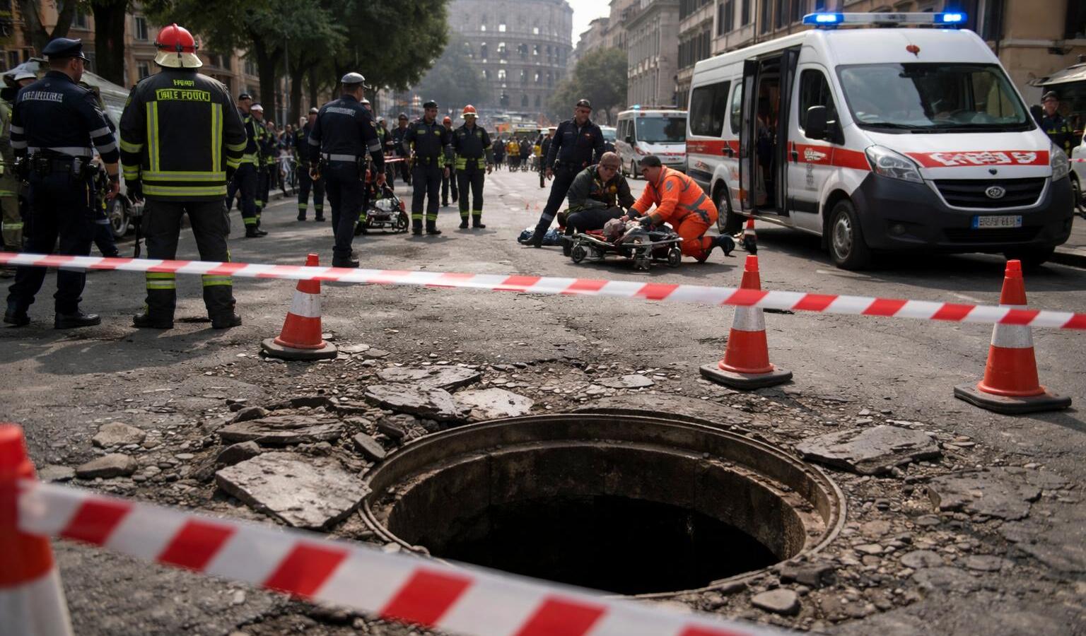 Cadute e Pozzi: Roma è davvero sicura?