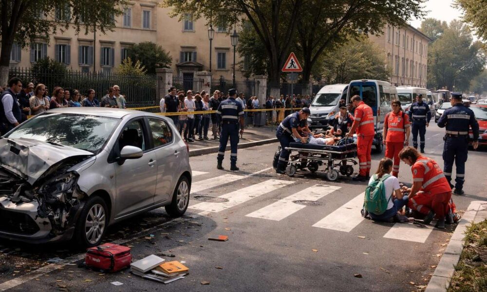 Roma, incidenti stradali attorno alle scuole: è tempo di agire!