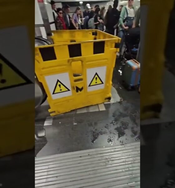 Metro di Roma: allagata pure senza una goccia di pioggia