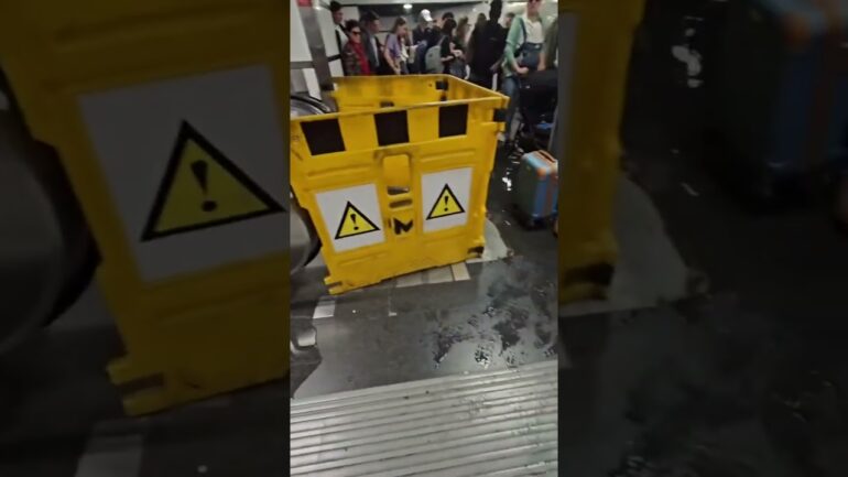 Metro di Roma: allagata pure senza una goccia di pioggia