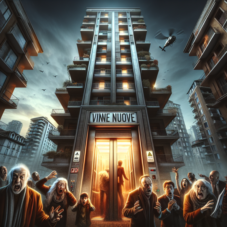 Vigne Nuove in crisi: ascensore bloccato da giorni, cittadini in trappola!