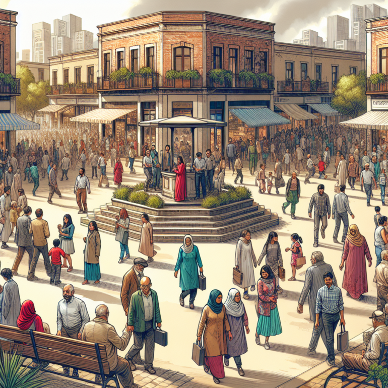 Laurentino, la piazza del quartiere si trasforma in ufficio pubblico: “Siamo in allerta!”