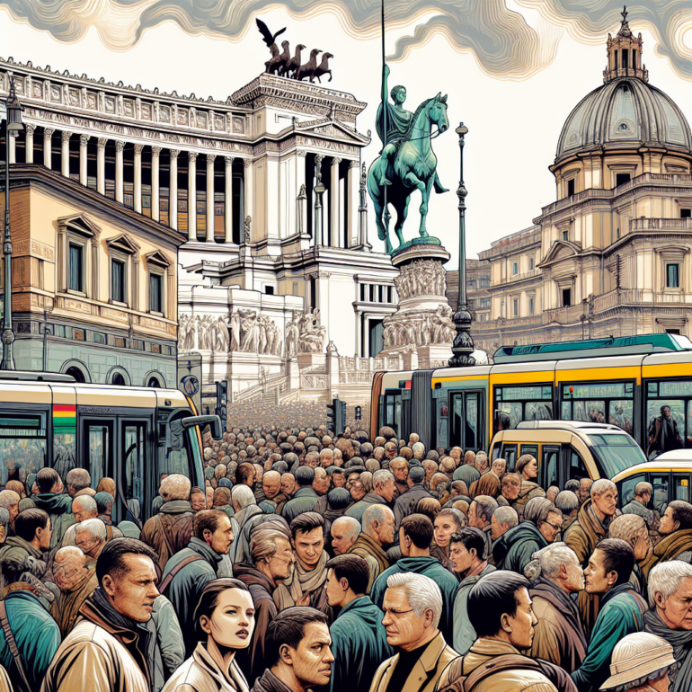 Festa della Liberazione a Roma: allerta meteo e caos sui trasporti per il 25 aprile!