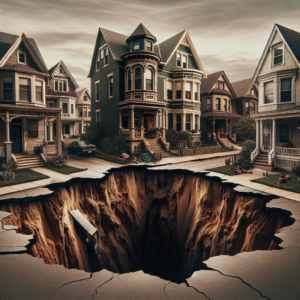 Balduina in allarme: una voragine si apre nel cuore del quartiere!