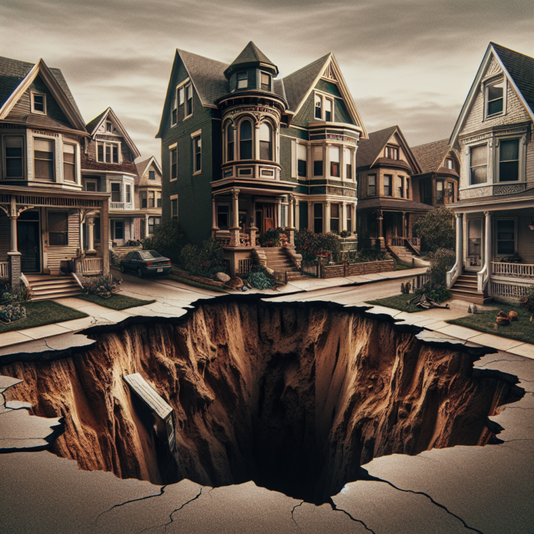 Balduina in allarme: una voragine si apre nel cuore del quartiere!