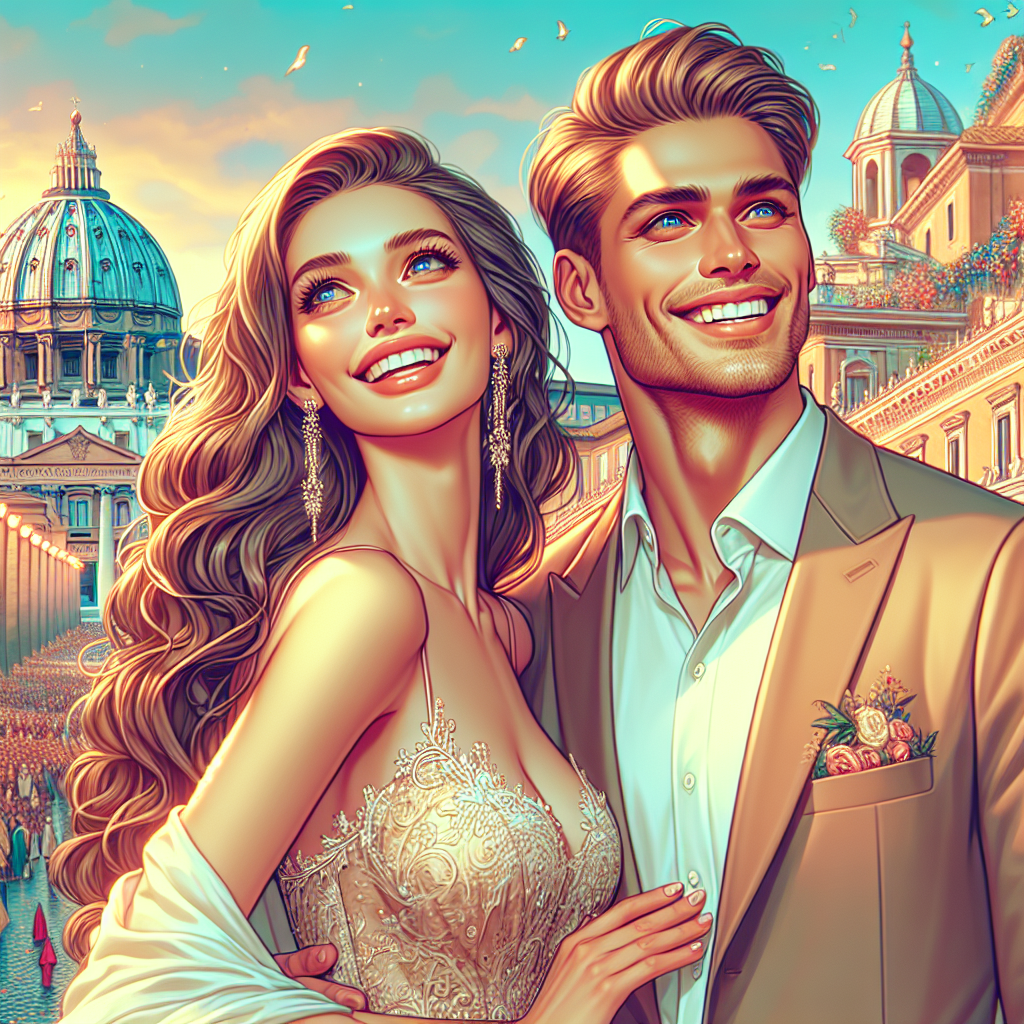 Battesimo da star a Roma: Tony Effe e Giulia De Lellis sprigionano emozioni nel cuore della città!